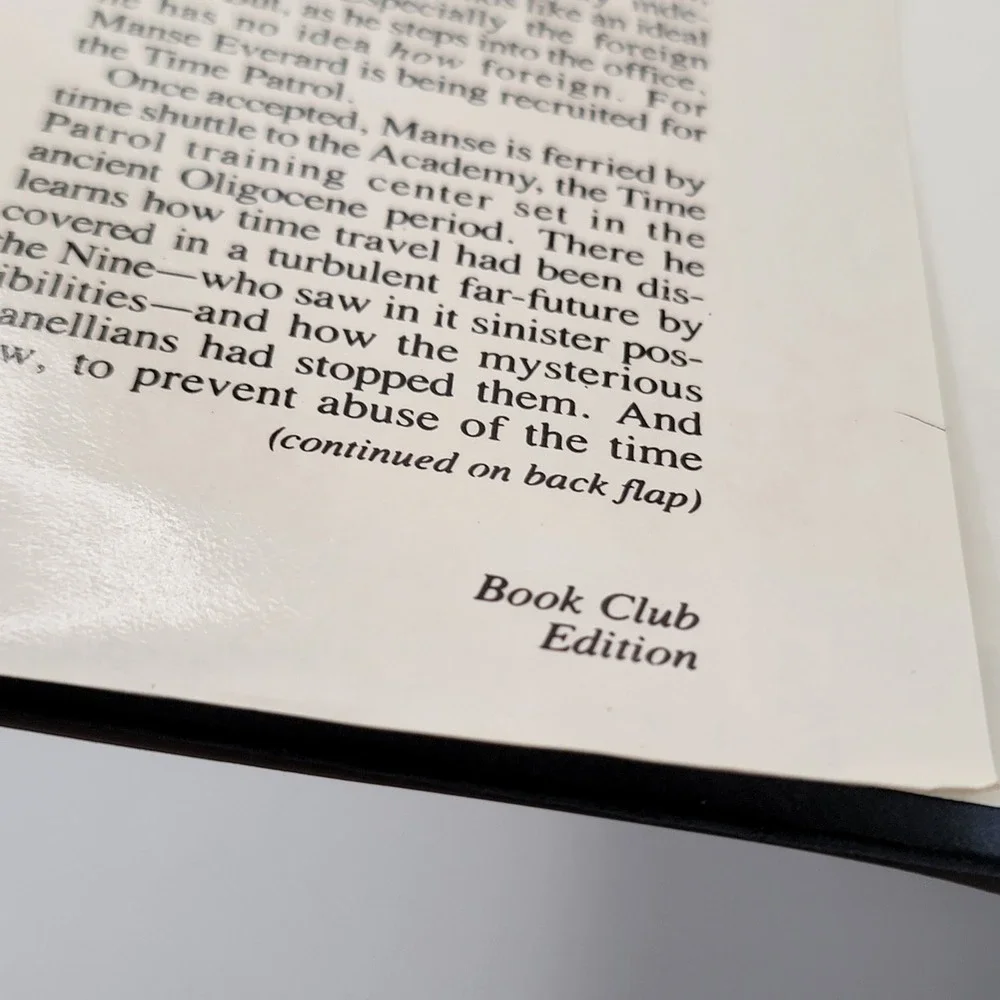 Poul Anderson Annals of the Time Patrol Hardcover Book Club Ed‎ Sci-Fi Good